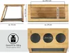 ONVAYA® Flaschenhalter aus Bambus-Holz | Abtropfgestell für Produktbild-Vorschau 2
