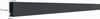 A dark gray aluminum profile with dimensions indicated by text. Produktbild-Vorschau