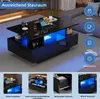 okwish Hochglanz-Couchtisch Beistelltisch mit Produktbild-Vorschau 5