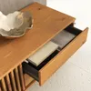 Lowboard ADAMO 180 cm aus Massivholz, Eiche Finish - TV Produktbild-Vorschau 3