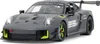A grey Porsche 911 GT2 RS Clubsport 25 model car is shown from a front-side angle against a white background. Podgląd zdjęcia produktu