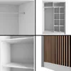 ALTDECOR Kleiderschrank mit Lamel-Schiebetüren, Produktbild-Vorschau 4