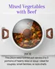 Masterpan 15-teiliges Topfset | Weiße Töpfe | mit Deckel | Produktbild-Vorschau 6