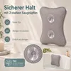 Badewannenkissen, Badekissen, mit 2 Saugnäpfen, Schnelles Produktbild-Vorschau 4