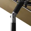 vidaXL Sonnenschirm mit Aluminium-Mast 3-lagig Taupe 3 m Produktbild-Vorschau 5