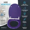 SANILO® WC-Sitz mit Absenkautomatik und Schnellverschluss Produktbild-Vorschau 2