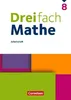 Dreifach Mathe 8. Schuljahr - Arbeitsheft mit Lösungen Produktbild-Vorschau 1