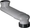 Geberit WC Etagenbogen (PVC) DN90/100, grau Produktbild-Vorschau 7