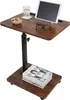 Relaxdays Beistelltisch C-Form, höhenverstellbar, 48–84 cm, Produktbild-Vorschau 1