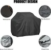 BBQ Grill Cover Barbecue Gas Grill Cover 210D Vodotěsný Náhled obrázku produktu 3