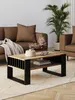 Couchtisch Mit Lamellen 90x50 WOTAN/Schwarz Loft Produktbild-Vorschau 4