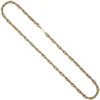 JOBO Halskette Kette 585 Gold Gelbgold Weißgold bicolor 50 Produktbild-Vorschau 2