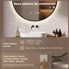 S'AFIELINA miroir salle de bain LED 80 cm rond, tactile, Voir les images du produit 8