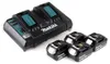 Makita DHR 280 PT4J 2 x 18 V 36 V batteria agli ioni di Anteprima dell’immagine prodotto 5