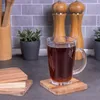 com-four® 8x Untersetzer aus Holz - Unterlage für Tassen Produktbild-Vorschau 3