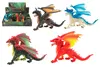 Drak plast 20x14x22cm 4 druhy 4ks v boxu Náhľad obrázku produktu 1