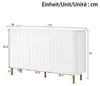Merax Sideboard Anrichte mit 3 Türen, Kommode mit Produktbild-Vorschau 7