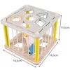 Cubo di selezione sensoriale Montessori, giocattolo Anteprima dell’immagine prodotto 2