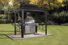 Sojag pawilon Messina BBQ 6x8 antracyt 179 x 292 x 262 cm Podgląd zdjęcia produktu 12