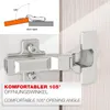SOTECH Topfband SMOOTH T45 Mittelanschlag – Klickmontage, Produktbild-Vorschau 5