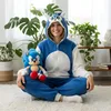 Onesie Kigurumi Pyjamas Sonic Verkleidung Kostüm L: 165 - Produktbild-Vorschau 9