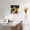 Poster - Poster ohne Rahmen - Golden Schwarz Figuren - Produktbild-Vorschau 5