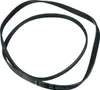 A black poly-V belt on a white background. Produktbild-Vorschau