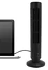 Cooling Tower Fan ABS USB Bladeless Quiet Portable Desk Fan Produktbild-Vorschau 7