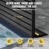 A close-up view of a garage door seal, showing its features and benefits. Voir les images du produit