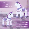 PonyCycle Modell E Reitpferd auf Rollen Reit Einhorn Pferd Produktbild-Vorschau 6
