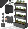 KESSER® Hochbeet mit Etagen Premium Blumenkasten Produktbild-Vorschau 1