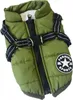 Winter-Haustier-Hundejacke mit Geschirr Winter-warme Produktbild-Vorschau 4