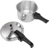 A pressure cooker and its lid are shown separately against a white background. Produktbild-Vorschau