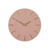 Mica Decorations Brixen Wanduhr – Ø36 cm – Rosa Produktbild-Vorschau 1