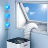 400 cm Fensterabdichtung für mobile Klimageräte, weiß, ohne Produktbild-Vorschau 2
