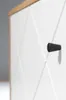 CALICOSY - Meuble TV 2 portes et 2 niches blanc mat L183 cm Voir les images du produit 22