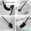 Brosse à toilettes en silicone pour montage mural - Tenture Voir les images du produit 4