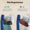 FLOWZOOM COMFY Reisnekkussen met capuchon, traagschuim, Productafbeelding-voorbeeld 6