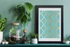 Bild 20x30 MDF-Rahmen, Wandkunst Arabisches Muster Produktbild-Vorschau 2