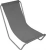 Chaise longue de jardin et de plage pliable avec sac, gris, Voir les images du produit 2