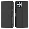 A black book-style phone case for a Honor X8 is shown from the front and back. Náhled obrázku produktu
