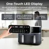 KLAMER Heißluftfritteuse Duo 9 L – Doppelkammer Airfryer Produktbild-Vorschau 5