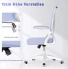 Chaise de bureau - Siège ergonomique - Chaise avec Voir les images du produit 8
