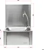 XPOtool Edelstahl Gastro Waschbecken mit quadratischem Produktbild-Vorschau 4