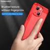 iPhone 13 Mini Hülle, Carbon-Faser TPU Silikon Stoßfest Produktbild-Vorschau 7