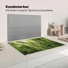 KitchenYeah© Herdabdeckplatte Licht im Wald , 80x52cm, Produktbild-Vorschau 3