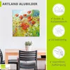 ARTland Wandbild Alu für Innen & Outdoor Sommerwiese mit Produktbild-Vorschau 4
