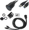 Q73C Dual USB 3.0 Verlängerungskabel – 2× USB-Stecker auf Produktbild-Vorschau 1