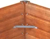 vidaXL Lit surélevé rouillé 100x40x77 cm acier corten Voir les images du produit 6