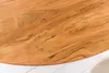 Massiver Esstisch GALAXIE 130cm rund natur Akazienholz Produktbild-Vorschau 11